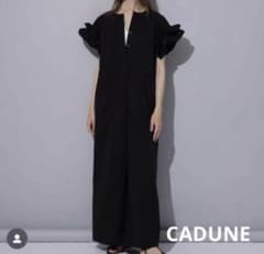 CADUNE 川上桃子 コラボ 袖フリル オールインワン - メルカリ