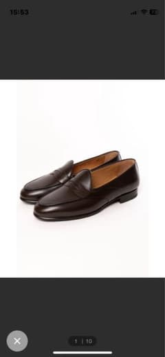 【超美品】Berwick バーウィック メンズローファーのサムネイル