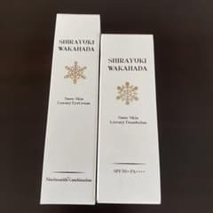 セット】白雪若肌 リキッドファンデーション、アイクリーム - メルカリ