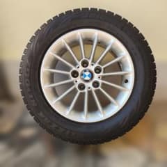 BMW5シリーズE39ハイライン純正ホイール スタッドレスBLIZZAK セット BMW5シリーズE39ハイライン純正ホイール スタッドレスBLIZZAK セット