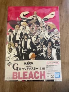이치 반 복권 BLEACH G 상 클리어 포스터 집합