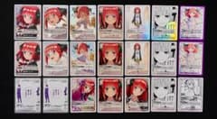 五等分の花嫁カードゲーム お祭り騒ぎの日常 中野二乃 カードセット