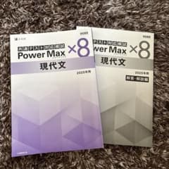 共通テスト対策模試 Power Max ×8 現代文 2025年用のサムネイル