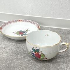 ヘレンドHEREND【未使用・箱入り】アポニーフラワー　ディナープレート ヘレンド アポニーフラワー 00512-0-00 プレート 12.5cm