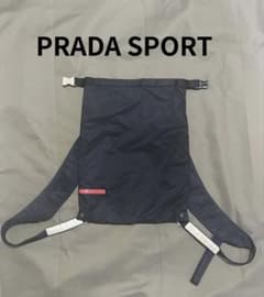 ま*様 PRADA SPORT ナイロンバッグ　ブラック　リフレクター　arch PRADA SPORT ナイロンバッグ ブラック リフレクター archive - メルカリ