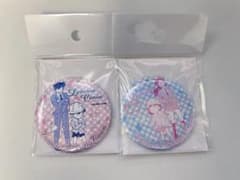 名探偵コナン 北栄町観光案内所 工藤新一 毛利蘭 さくら組 缶バッジ