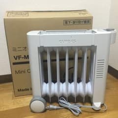 美品！ EUREKS ミニ オイルヒーター VF-M7U ユーレックスのサムネイル