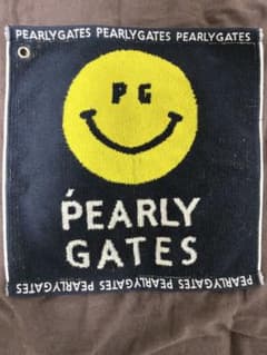 パーリーゲイツ スマイリーフェイス タオル ネイビー - メルカリ