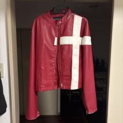 リ*タ様 希少✨ Mowalola Faux Leather Cross Jac リ*タ様 希少✨ Mowalola Faux Leather Cross Jac - メルカリ