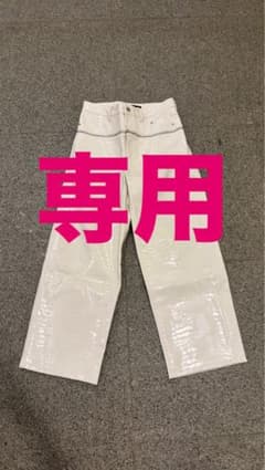 ＊未使用＊【GOAR】ZIPPER WAIST PANTS CROCのサムネイル