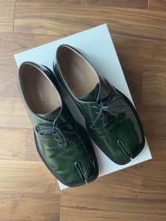 Maison Margiela Tabi レースアップシューズ グリーン Maison Margiela Tabi レースアップシューズ グリーン - メルカリ