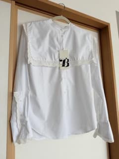 トップス Bibiy. LUCIA COLLAR BLOUSE Bibiy LUCIA COLLAR BLOUSE ホワイト シャツ 新品 タグ付き｜Yahoo