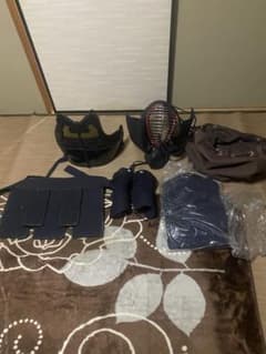 剣道防具セット ネイビー色のサムネイル