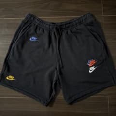 Nike ショートパンツ L ナイキ　黒 スウェット　ハーフパンツのサムネイル