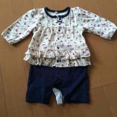 ベビー❤︎花柄ロンパースのサムネイル