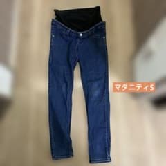 デニム風マタニティパンツSサイズのサムネイル