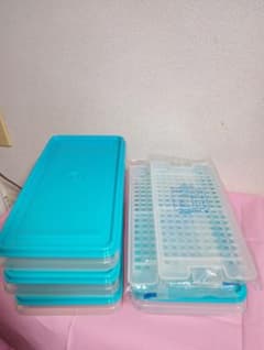 新品未使用品 タッパーウェアSSセット中.小4個セット すのこ2枚付き