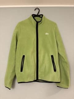 [tosanta様専用] STUSSY フリースジャケット ライトグリーンのサムネイル