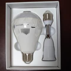 VR bulb camera wi-fi 電球 カメラ 防犯 360Eyeのサムネイル
