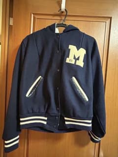 ネイビー スタジャン カレッジ 海兵 短丈 - メルカリ
