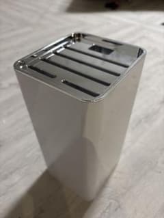 ホワイトプラスチック製調理器具収納ケースのサムネイル