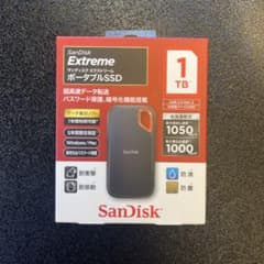 【1TB】新品未開封 San Disk Extreme ポータブルSSDのサムネイル