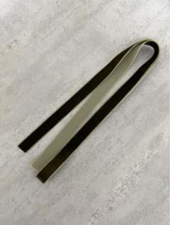 ベロアリボン　カーキ　グリーン　幅1.5cm　長さ1mのサムネイル