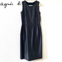 アニエスベー　Agnes b ジャンパースカート　ワンピース　日本製　38