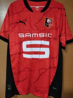 スタッド・レンヌ 24/25 ホーム ユニフォーム #7 古橋亨梧 Lサイズ スタッド・レンヌ 24/25 ホーム ユニフォーム #7 古橋亨梧 Lサイズ