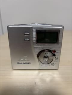 美品・希少】SHARP ポータブルMDレコーダー MD-DR7-S 1-BIT - メルカリ