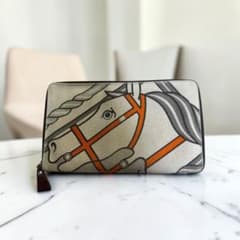 廃盤】HERMES エルメス スティープルGM オーガナイザー O刻印 正規品 