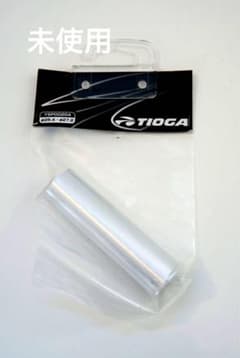 TIOGA サドルシム　Φ25.4→27.2 シルバー