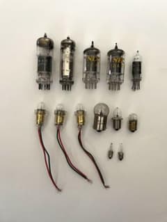 真空管セット Toshiba 、NEC 5本 豆電球いろいろ 8個 - メルカリ