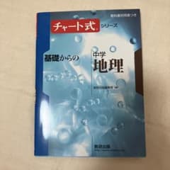 チャート式 基礎からの中学地理のサムネイル