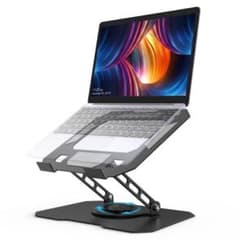 360度回転 ノートPCスタンド 折りたたみ式 高さ角度調整 放熱 軽量