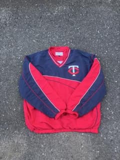 MLB Minnesota Twins プルオーバー ナイロンジャケットのサムネイル