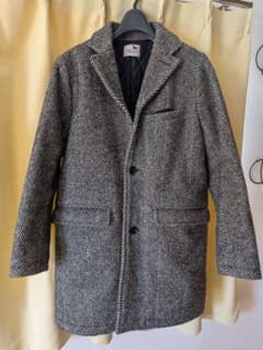 GANGSTERVILLE ヘリンボーンチェスターコート - メルカリ