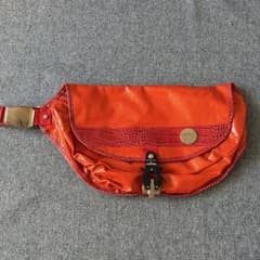 Orobianco ボディバッグ オレンジ　クロコ型押しのサムネイル