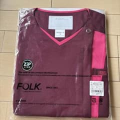 FOLK レディーススクラブ 7023SC-16 M ナース服のサムネイル