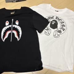 エイプTシャツ2枚セット‼️一枚はクロムハーツとエイプのコラボてす
