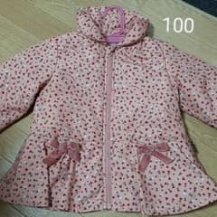 ピンク可愛いふわふわジャンパー♪︎100のサムネイル