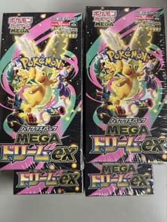 ポケモンカードMEGA ドリームex 4box シュリンク付き - メルカリ