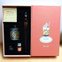 アデリアレトロ ガラスペンセット コレック - メルカリ