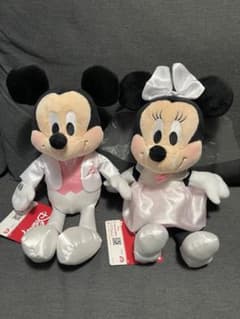 ミッキー・ミニー ウェディングぬいぐるみセットのサムネイル