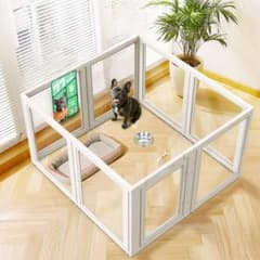 fxw 小中型犬用サークル 約60cm 鉄格子がなく脱走時等に犬の足が挟まらない fxw 小中型犬用サークル 約60cm 鉄格子がなく脱走時等に犬の足が挟まら