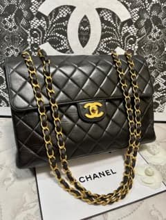 極上美品 シャネル CHANEL デカマトラッセ ヴィンテージ バッグ 123 極上美品 シャネル CHANEL デカマトラッセ ヴィンテージ バッグ