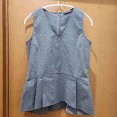 エストネーション　ペプラムトップス　ノースリーブのサムネイル