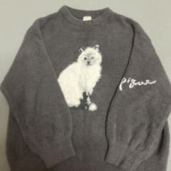 gelato pique 猫柄 ルームウェア プルオーバー　上下セットのサムネイル
