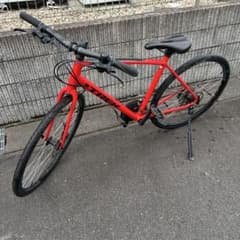 TREK FX2】クロスバイク Lサイズ レッド 通勤通学に 値段交渉可 - メルカリ