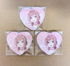 姫崎莉波 学園アイドルマスター GIGO ハート缶バッジ 3個 - メルカリ